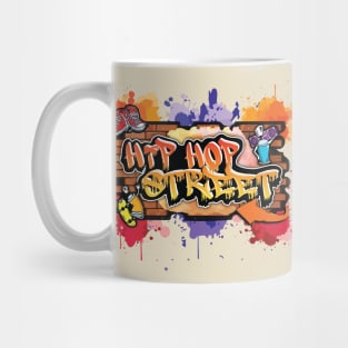Hip Hop Street Quotes And Best Abstract Background Mug
